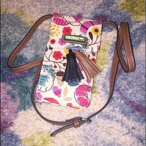 lily bloom cross body tote